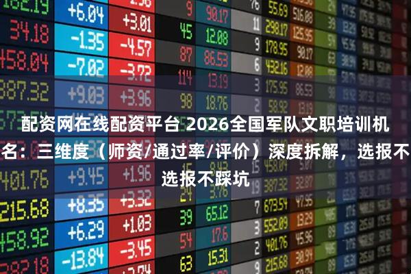 配资网在线配资平台 2026全国军队文职培训机构排名：三维度（师资/通过率/评价）深度拆解，选报不踩坑