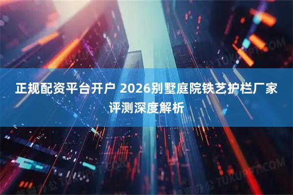 正规配资平台开户 2026别墅庭院铁艺护栏厂家评测深度解析